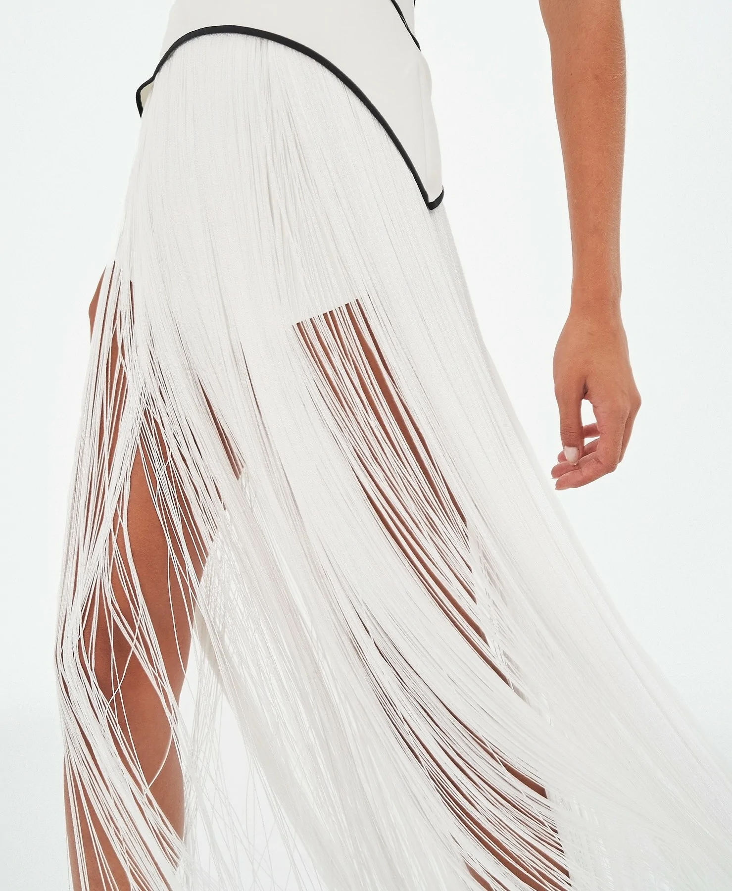 Emeral Fringes Dress