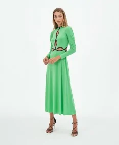 Citrina Green Dress