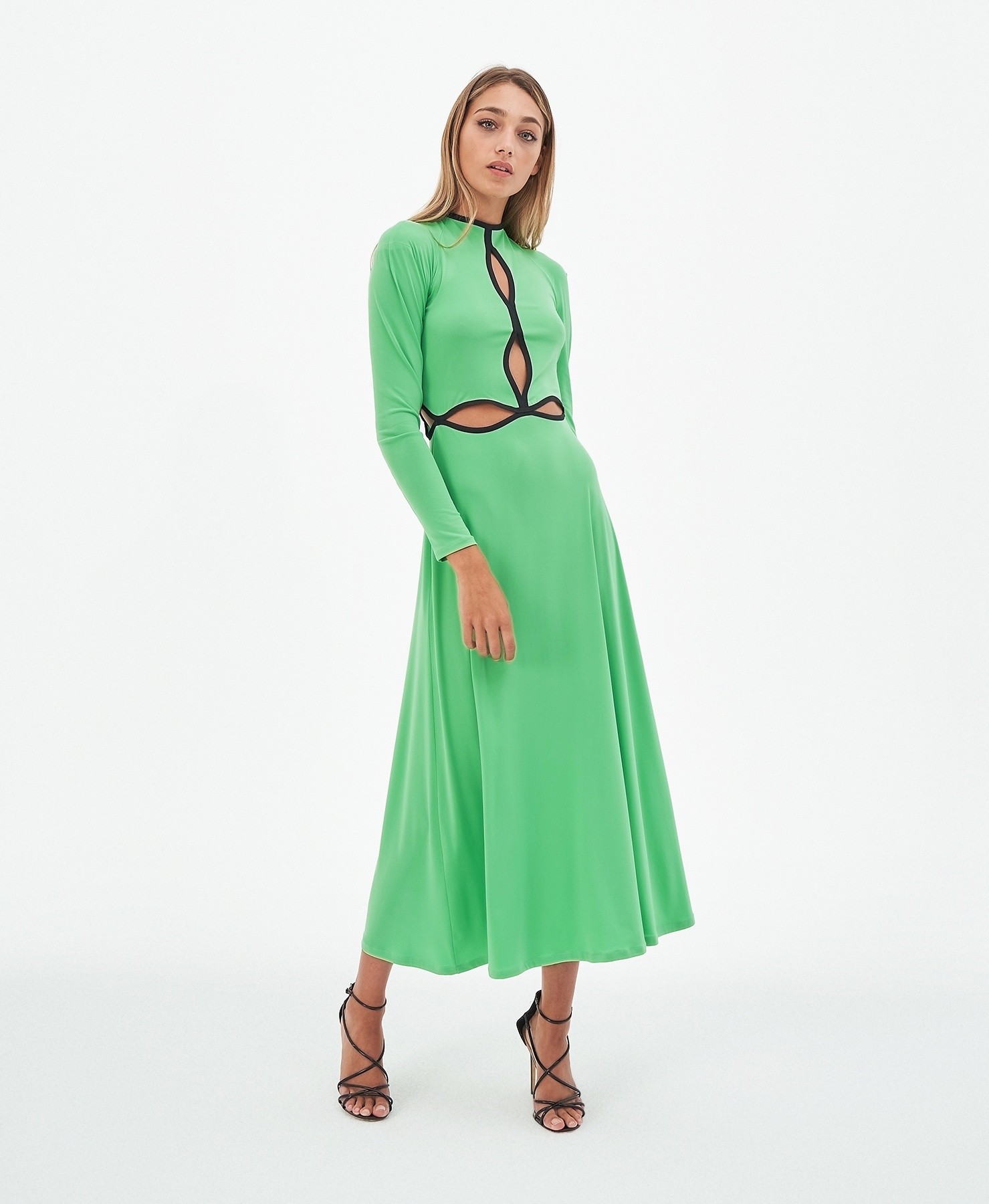 Citrina Green Dress