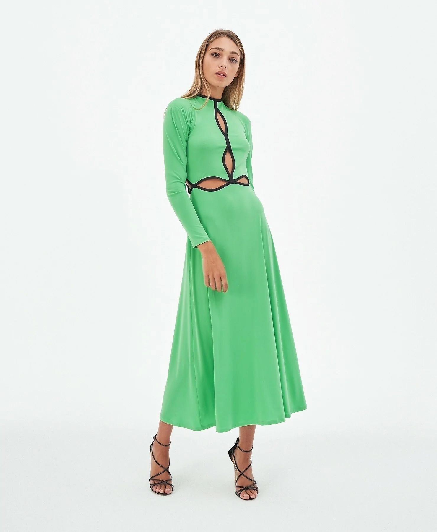 Citrina Green Dress