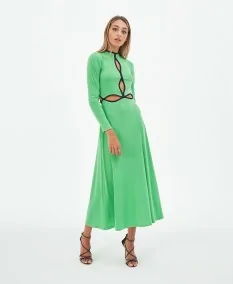 Citrina Green Dress