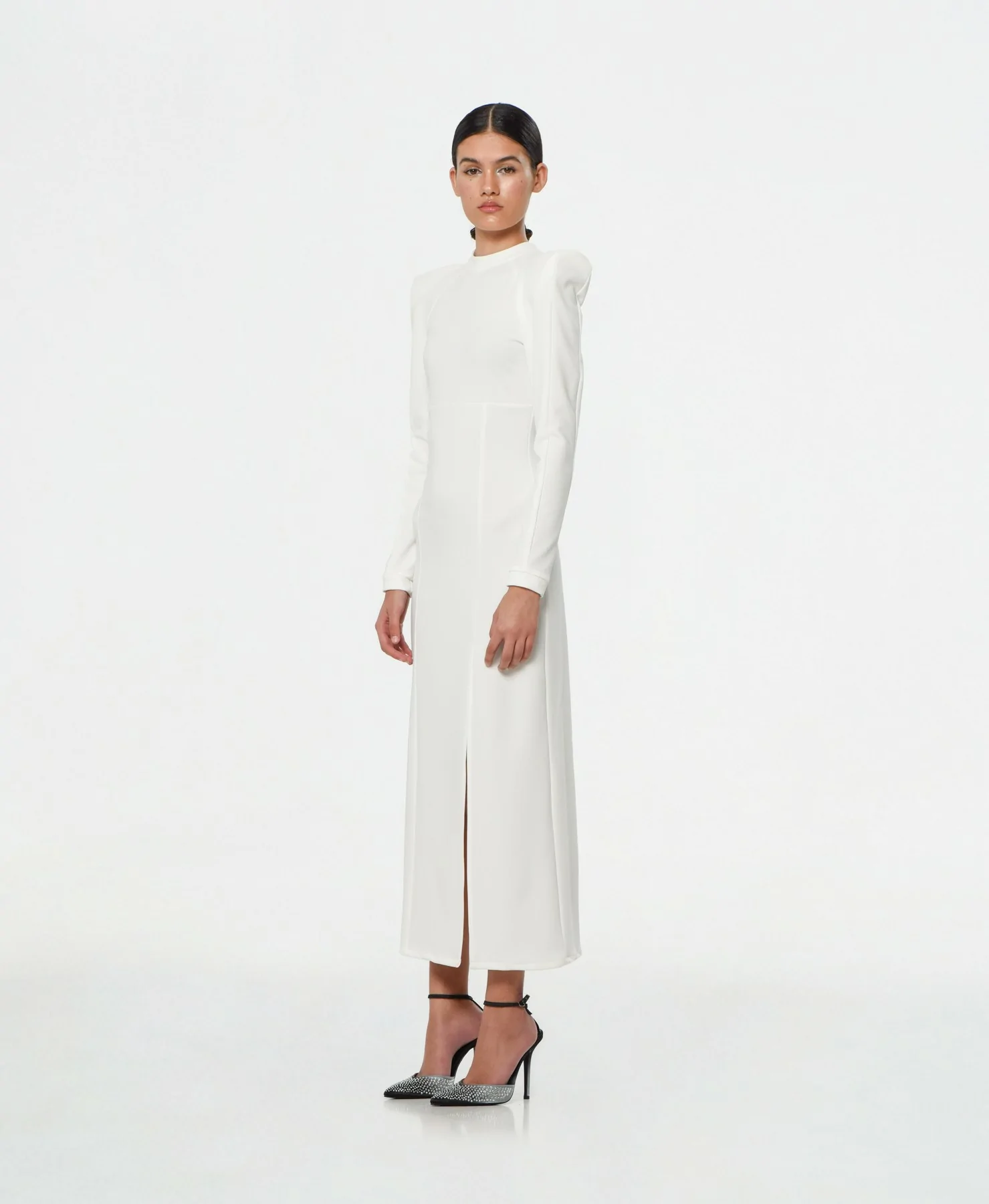 Norotu White Dress by NEW CLARO