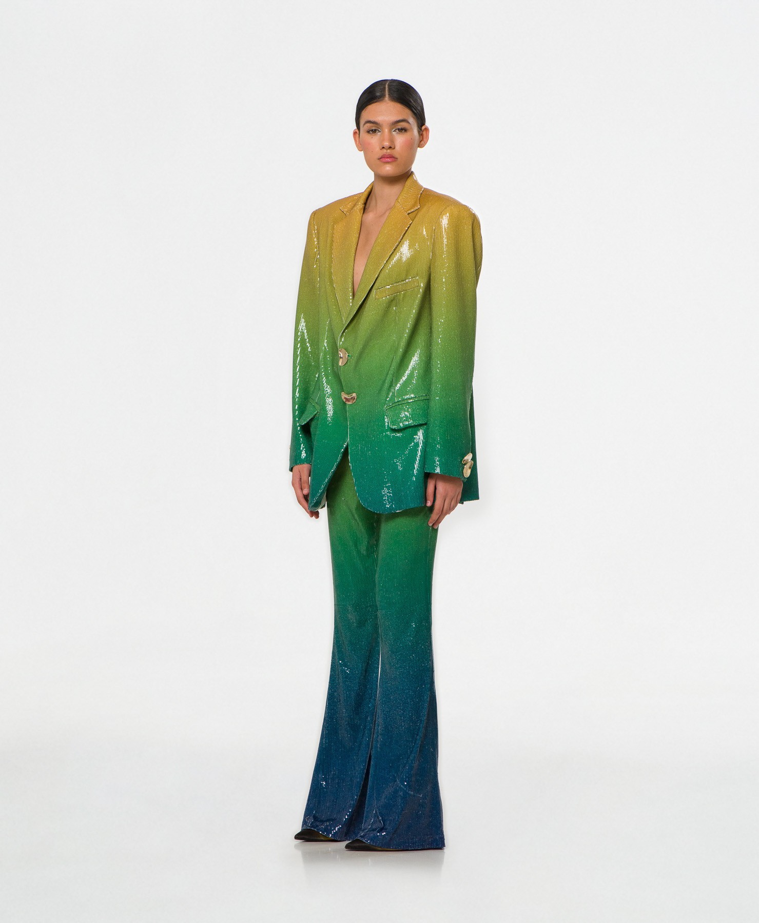 Iridescent hot sale suit jacket