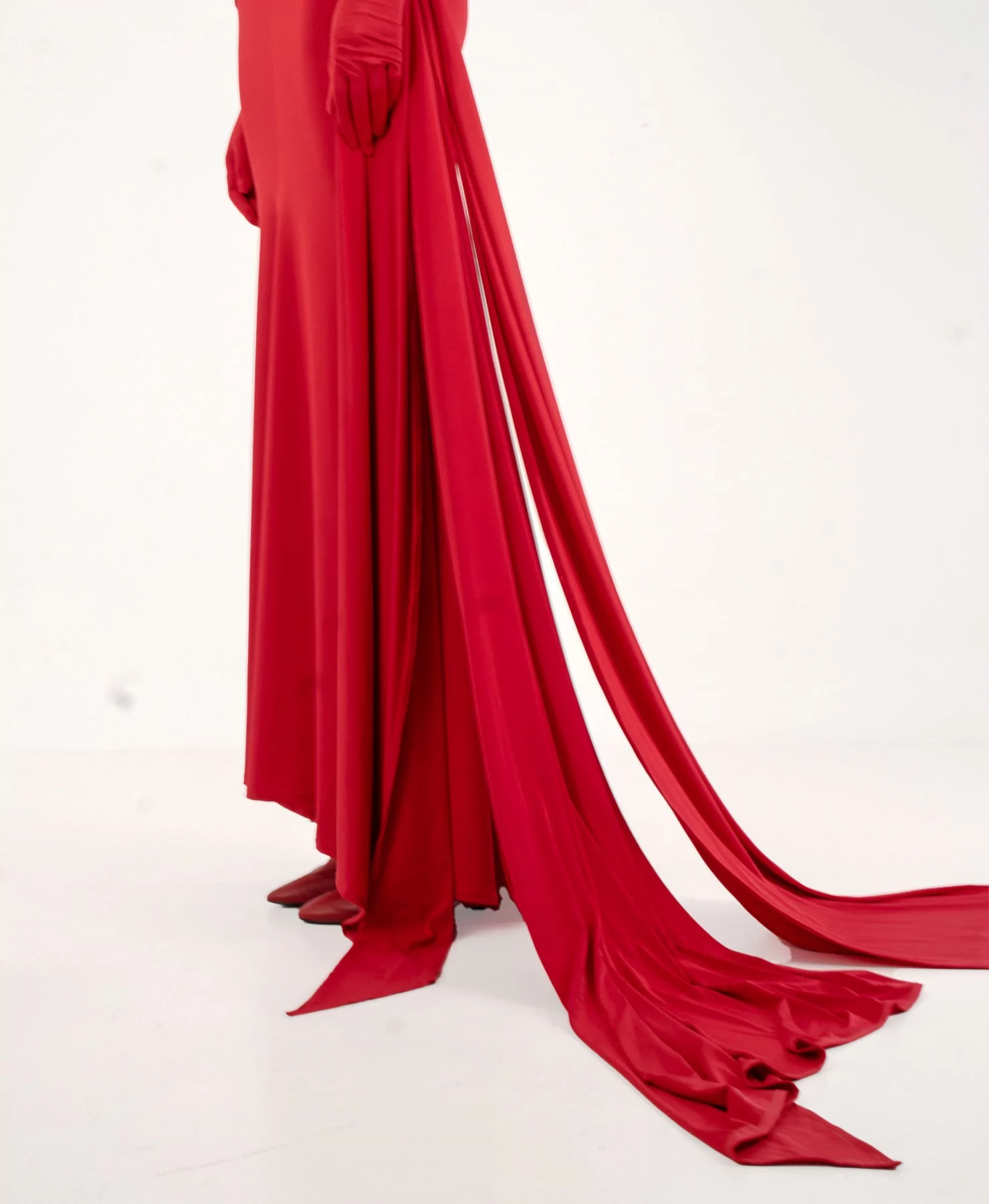 Haute Couture Red Dress