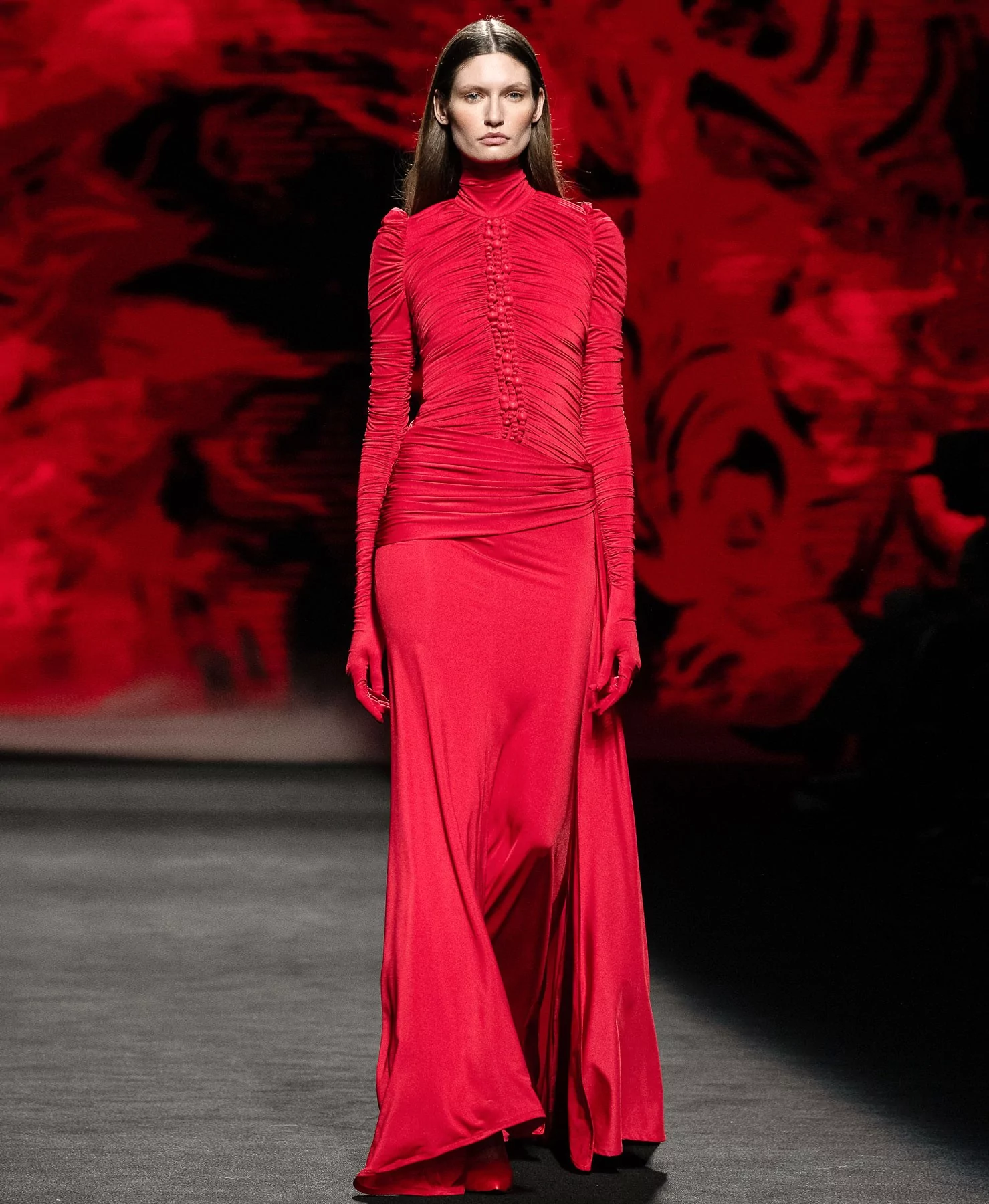 Haute Couture Red Dress