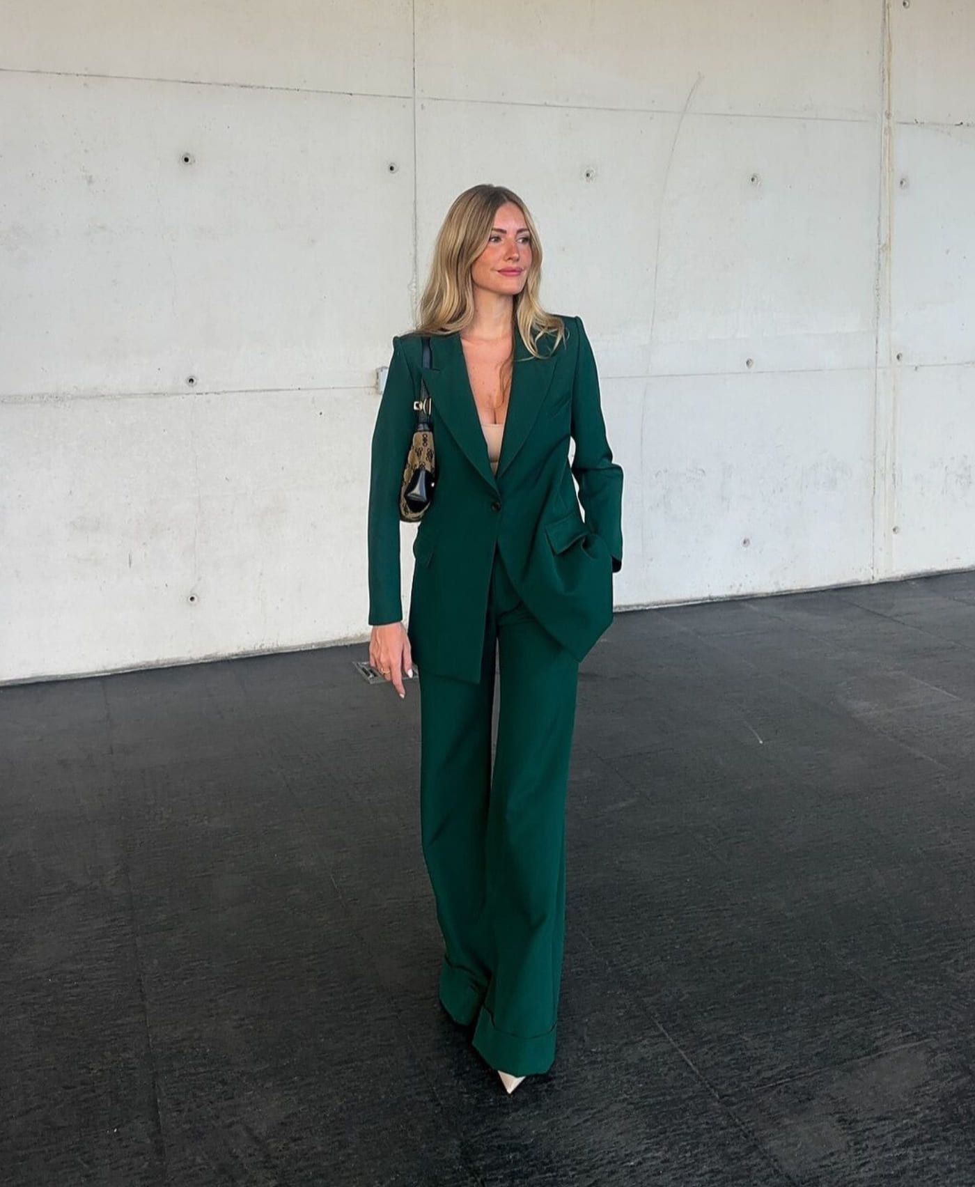 Traje Verde Avila Leire Ortiz